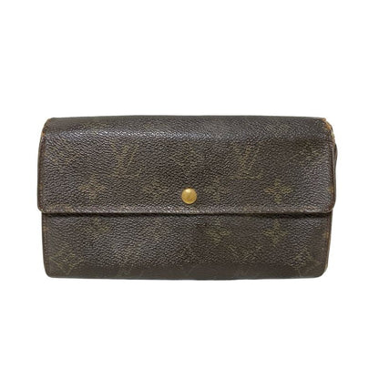 Louis Vuitton Long Wallet Monogram Pochette Porte Monet Cles Di M61725 - Leather