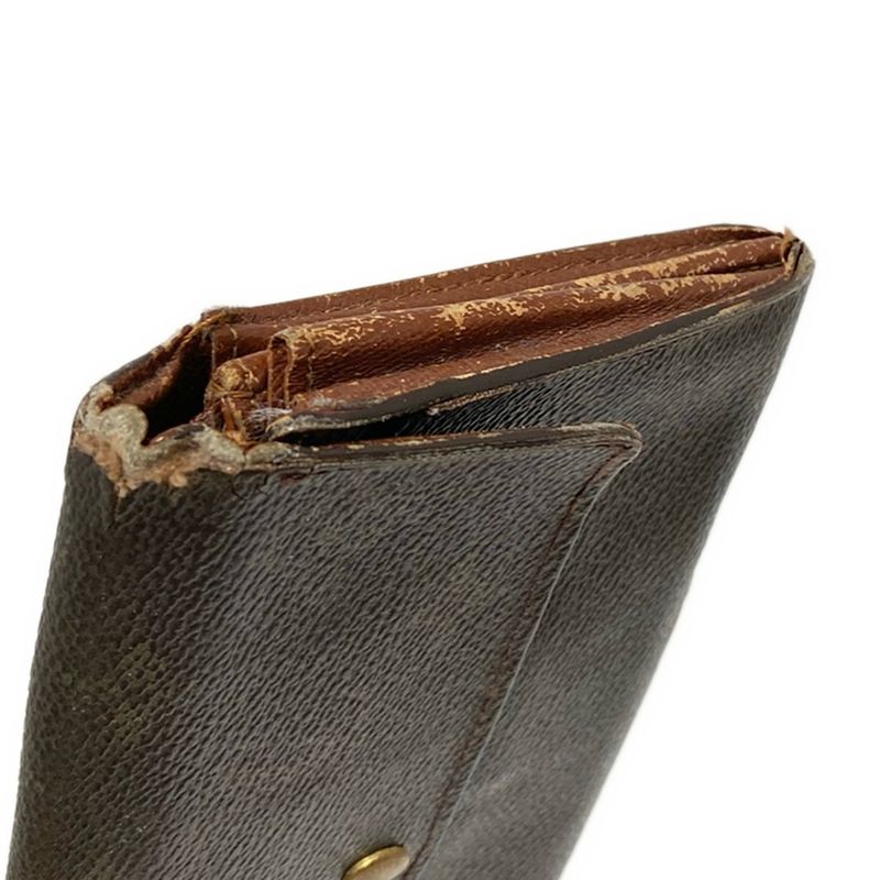 Louis Vuitton Long Wallet Monogram Pochette Porte Monet Cles Di M61725 - Leather