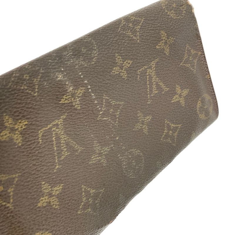 Louis Vuitton Long Wallet Monogram Pochette Porte Monet Cles Di M61725 - Leather