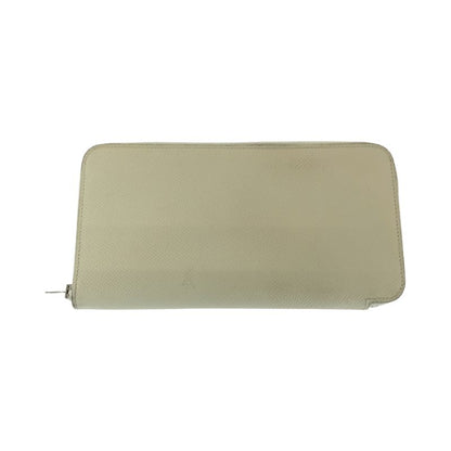 Hermes Azap Long Silk Inn Ivory Silver Hardware Vaux Epson Long Wallet Round