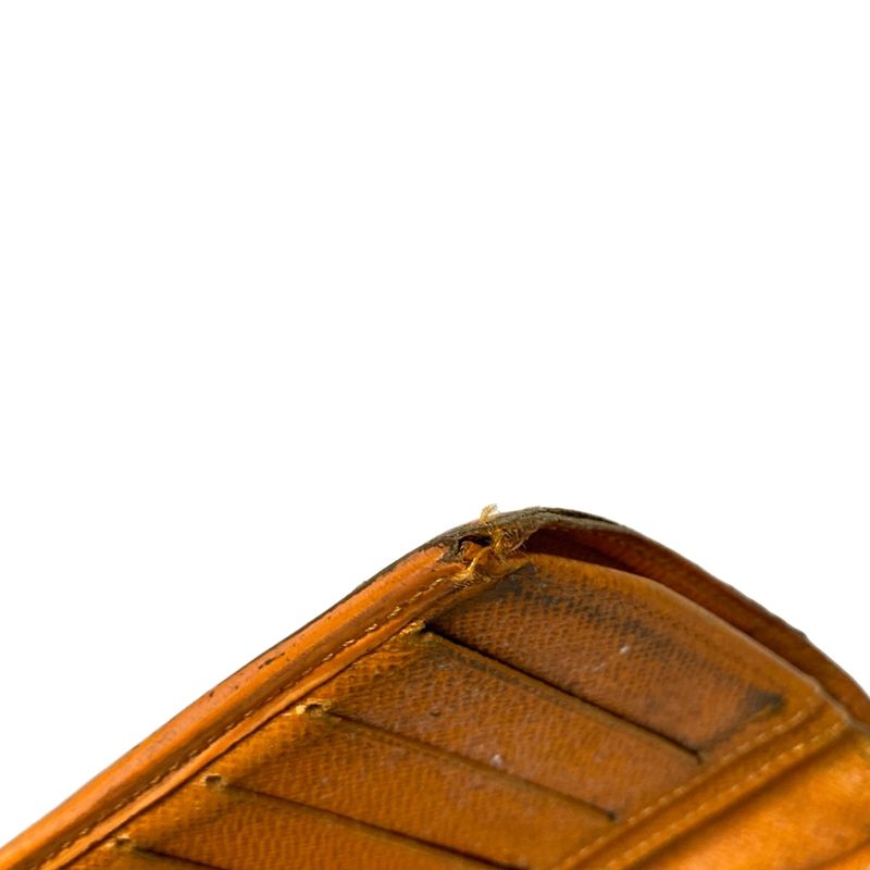 Louis Vuitton Epi Porte Monnaie Viennois M6324h Mandarin Leather