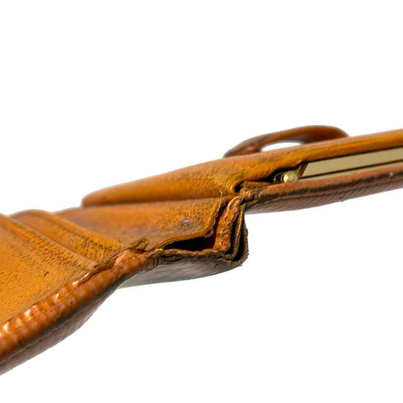 Louis Vuitton Epi Porte Monnaie Viennois M6324h Mandarin Leather