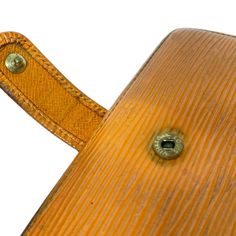 Louis Vuitton Epi Porte Monnaie Viennois M6324h Mandarin Leather