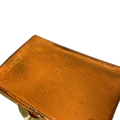 Louis Vuitton Epi Porte Monnaie Viennois M6324h Mandarin Leather