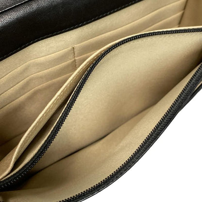 Chanel Wallet Camellia A47421 Black Chain Wallet Mattogo Old Hardware Lambskin