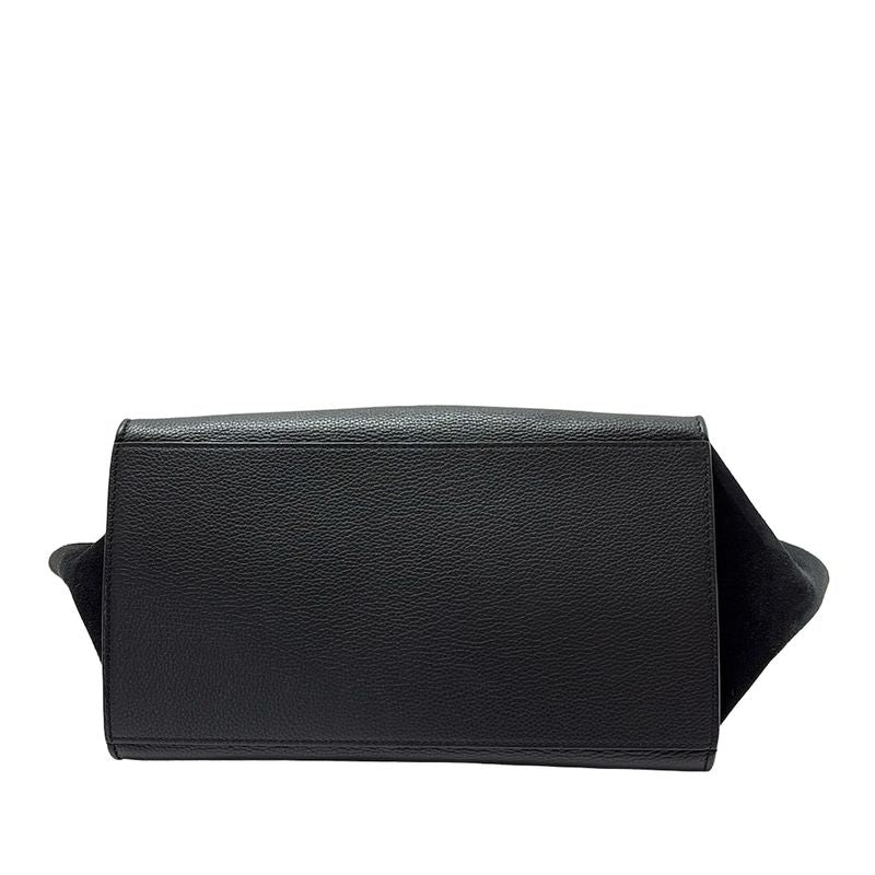 Celine Handbag Trapeze Medium 169543mdb.38no Black Leather