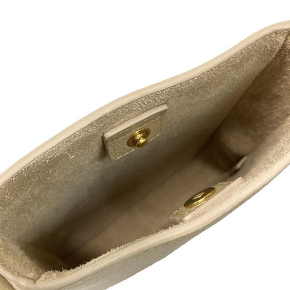 Celine Shoulder Bag Phone Pouch Eloise Beige Shape Pressed Mini Bag Diagonal