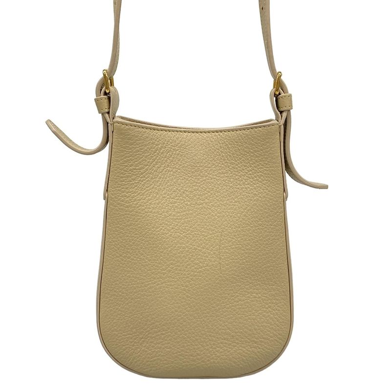 Celine Shoulder Bag Phone Pouch Eloise Beige Shape Pressed Mini Bag Diagonal