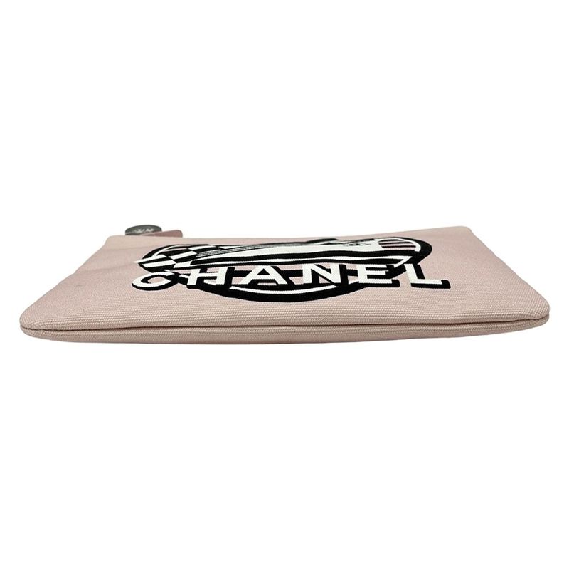 Chanel Clutch Bag - Light Pink X White X Black Cruise Line LA Pausa