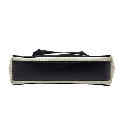 Balenciaga Tote Bag Navy Cabas Su XS 390346 Ivory And Black Leather