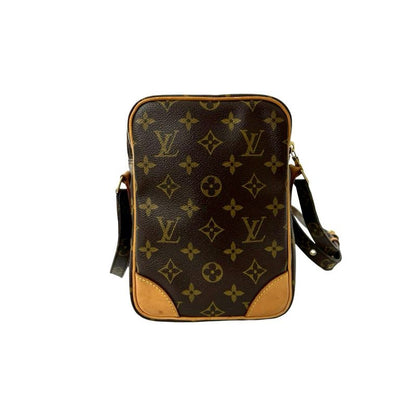 Louis Vuitton Vintage Amazon Monogram Leather Mini Shoulder Bag Pochette Brown