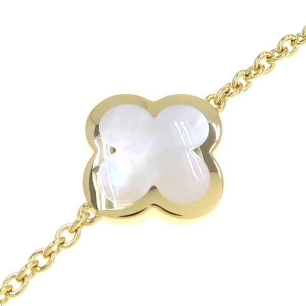 Van Cleef & Arpels Pure Alhambra Bracelet 4p Shell
