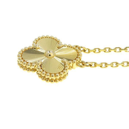Van Cleef & Arpels Vintage Alhambra Necklace Guilloche