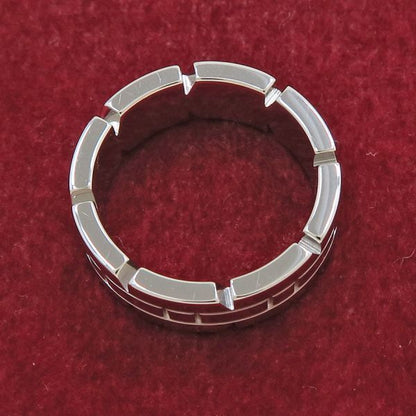 Cartier Tank Francaise Ring Sm 1 Motif Diamond #50 (size Near 10) [none Fee