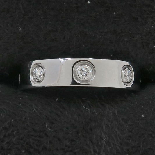 Cartier Mini Love Ring Full Diamond #47 (size Near 7)