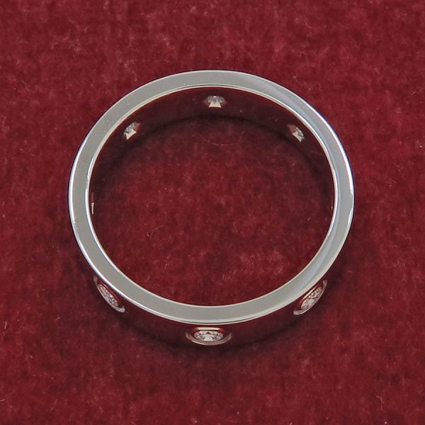 Cartier Mini Love Ring Full Diamond #47 (size Near 7)
