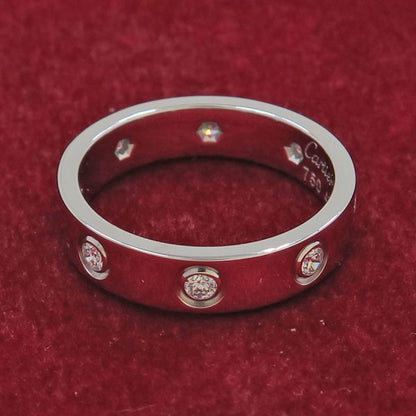 Cartier Mini Love Ring Full Diamond #47 (size Near 7)