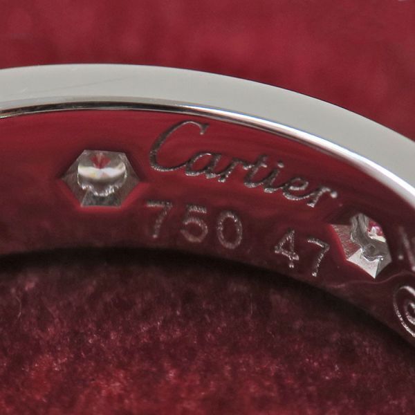 Cartier Mini Love Ring Full Diamond #47 (size Near 7)