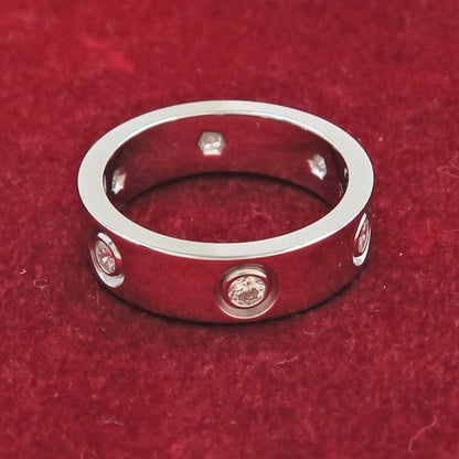 Cartier Love Ring Full Diamond #54 (size 13.5 Approx)