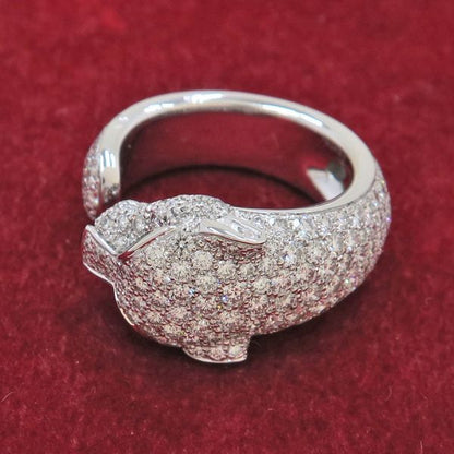 Cartier Panther de Cartier Ring Medium Model #51 (size Near Size 10) [none Fee