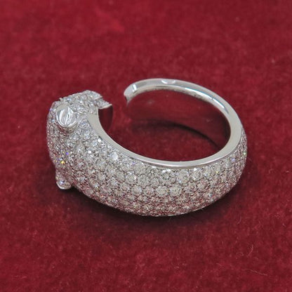 Cartier Panther de Cartier Ring Medium Model #51 (size Near Size 10) [none Fee