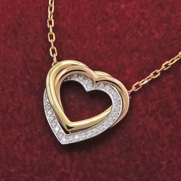 Cartier Trinity Heart Diamond Necklace
