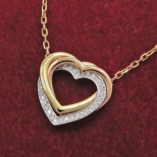 Cartier Trinity Heart Diamond Necklace