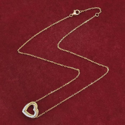 Cartier Trinity Heart Diamond Necklace