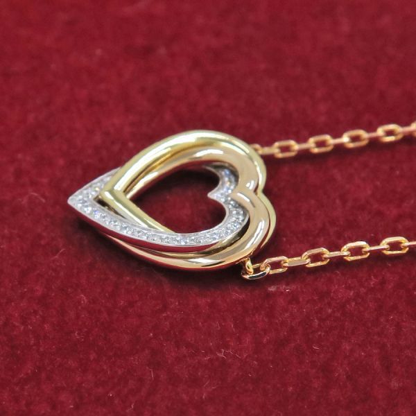 Cartier Trinity Heart Diamond Necklace
