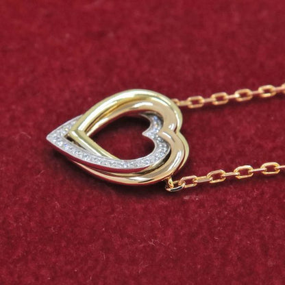 Cartier Trinity Heart Diamond Necklace