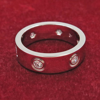 Cartier Love Ring Full Diamond #52 (size Near 11.5)[a