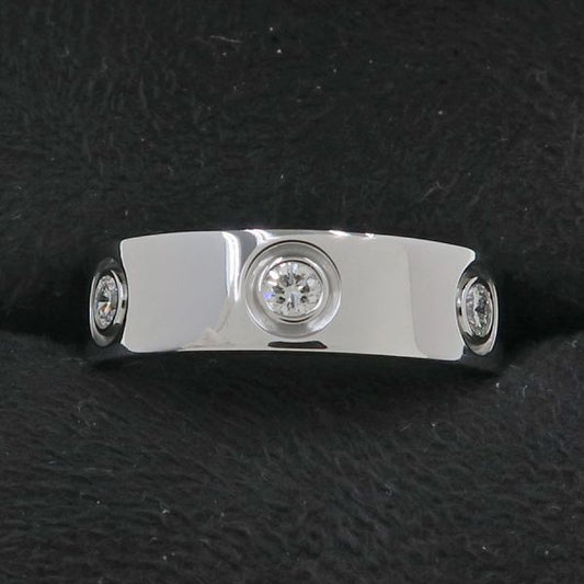 Cartier Love Ring Full Diamond #52 (size Near 11.5)[a