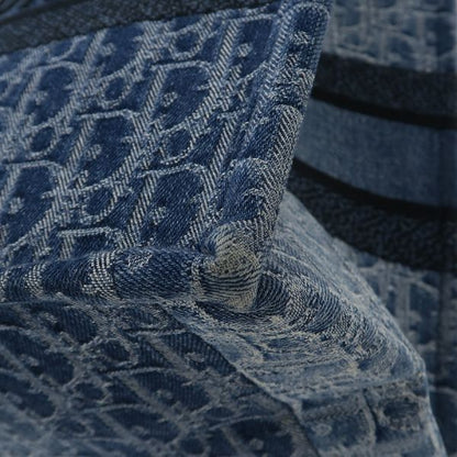 Christian Dior Book Tote Bag Medium Denim [ranked a