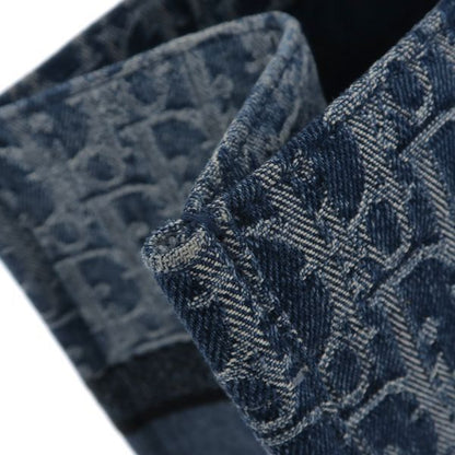 Christian Dior Book Tote Bag Medium Denim [ranked a