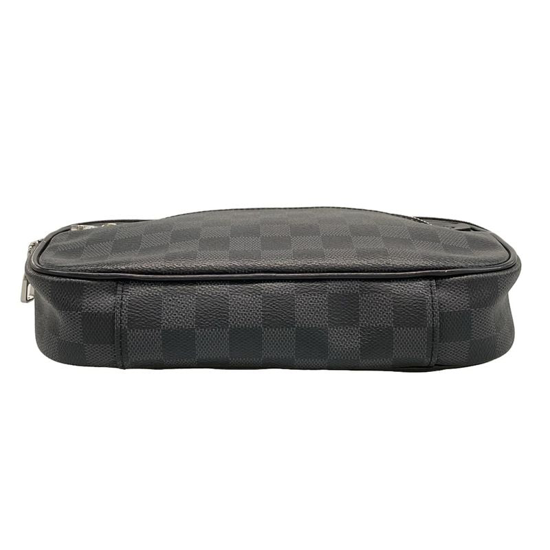 Louis Vuitton One Shoulder Bag Damier Graphite Ambler N41289 Damier Graphite