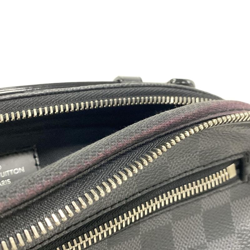 Louis Vuitton One Shoulder Bag Damier Graphite Ambler N41289 Damier Graphite