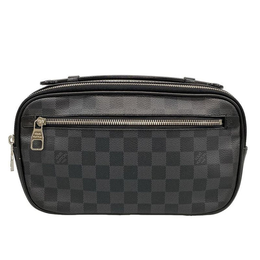 Louis Vuitton One Shoulder Bag Damier Graphite Ambler N41289 Damier Graphite