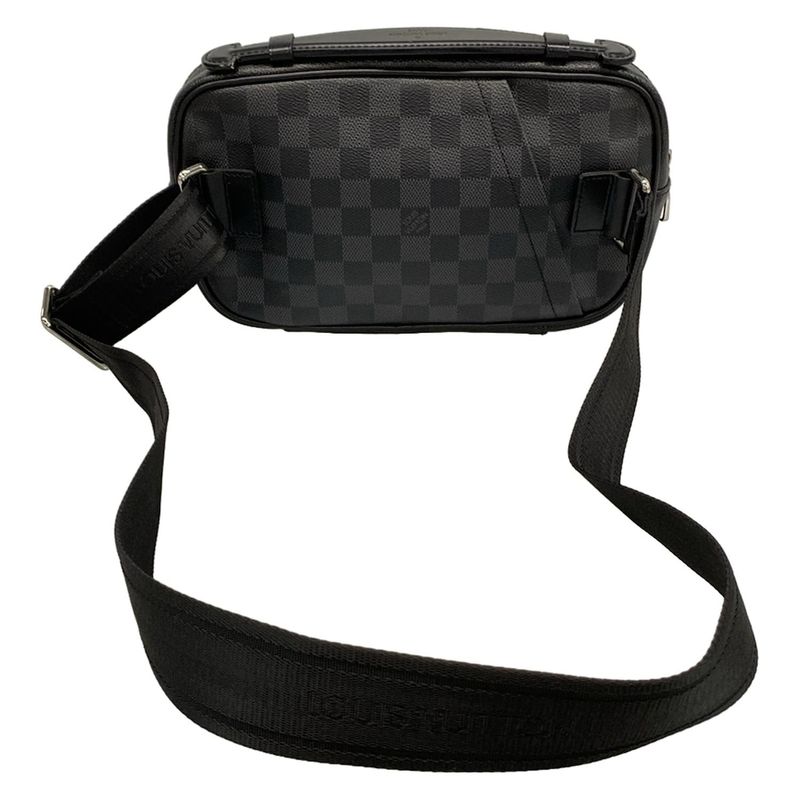 Louis Vuitton One Shoulder Bag Damier Graphite Ambler N41289 Damier Graphite