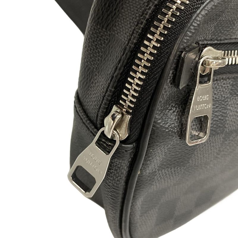 Louis Vuitton One Shoulder Bag Damier Graphite Ambler N41289 Damier Graphite