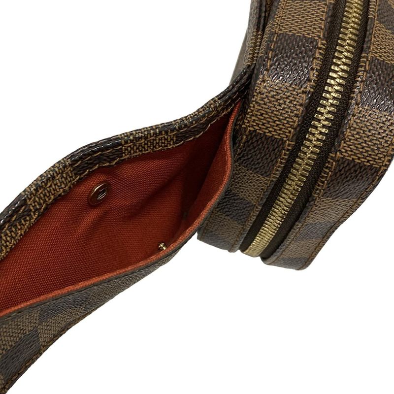 Louis Vuitton Waist Pouch Damier Geronimos N51994 (former Shape ) Ebène