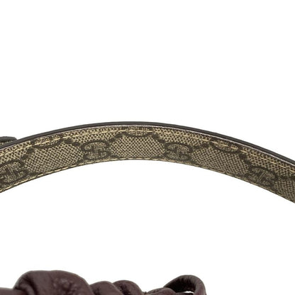 Gucci Handbag Double G Mini Crossbody Bag 752583 Bordeaux Leather