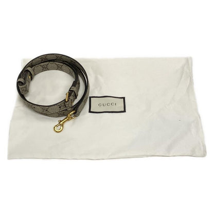 Gucci Handbag Double G Mini Crossbody Bag 752583 Bordeaux Leather