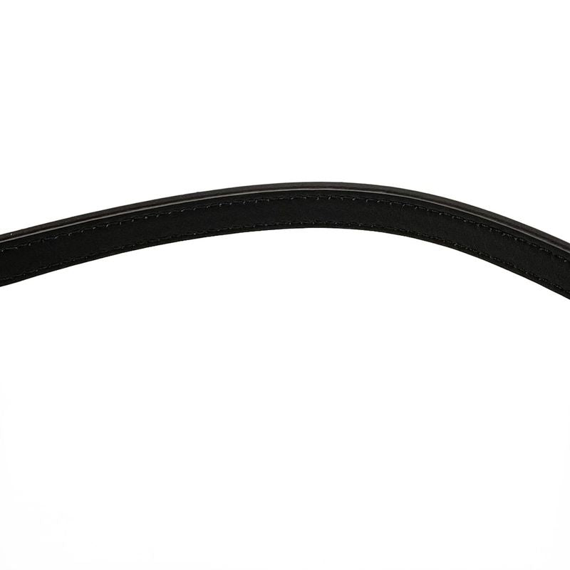 Celine Shoulder Bag Horizontal Pouch With Black And Silver Strap Detachable