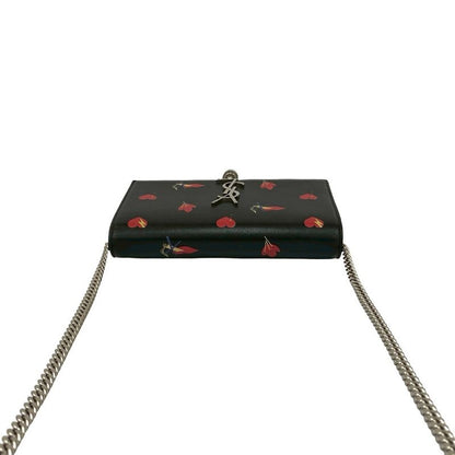 Saint Laurent Paris Kate YSL Logo Hardware Tassel Leather Chain Shoulder Bag
