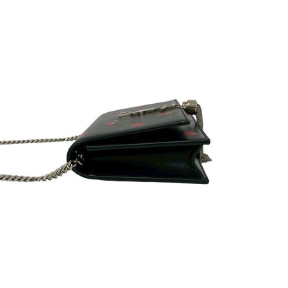 Saint Laurent Paris Kate YSL Logo Hardware Tassel Leather Chain Shoulder Bag