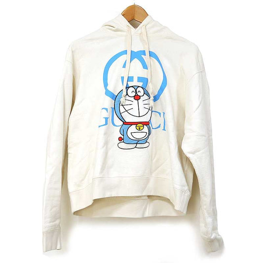 Gucci X Doraemon Pullover Hoodie 646953 XS Ivory