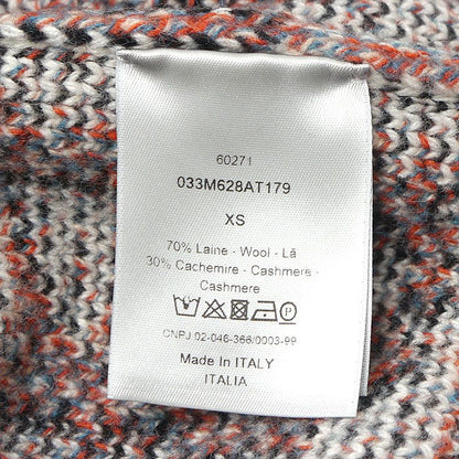 Dior Oblique Jacquard Knit Sweater XS Off-white