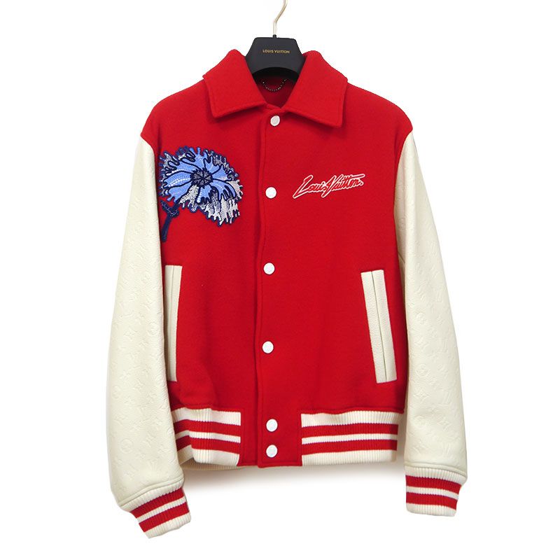 Louis Vuitton 23SS Yayoi Kusama Collaboration Stadium Jacket Blouson Men 46