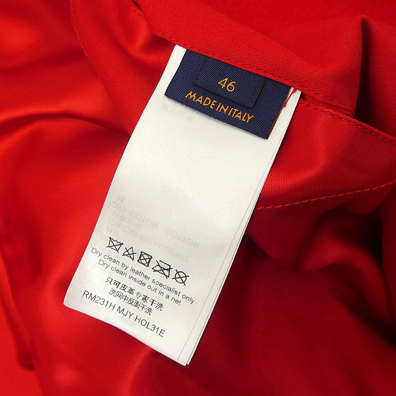 Louis Vuitton 23SS Yayoi Kusama Collaboration Stadium Jacket Blouson Men 46