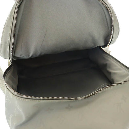 Louis Vuitton Monogram Titanium Backpack PM Backpack M43882 GRIS Silver Brand